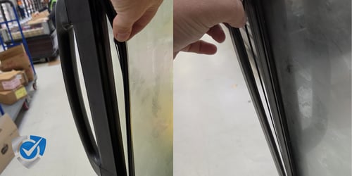 commercial-cooler-door-torn-gaskets